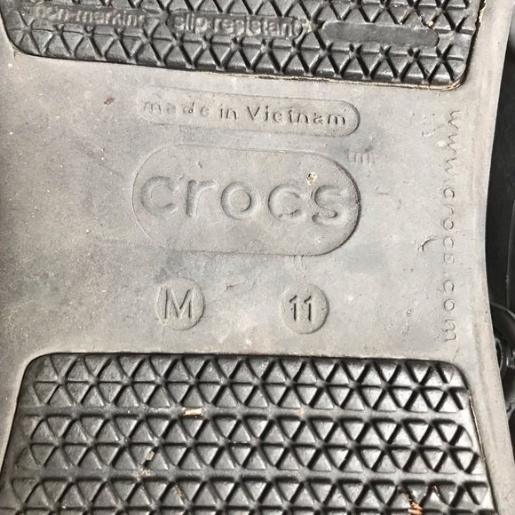 Crocs clogs Bistro Work SLIP RESISTANT BLACK shoes crocodile slides Mens size 11 - Picture 11 of 11